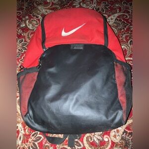 Black and Red Men's Backpack
